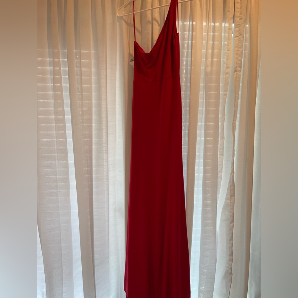 Formal one shoulder dress